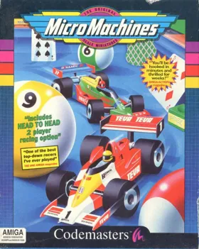 Micro Machines box cover front